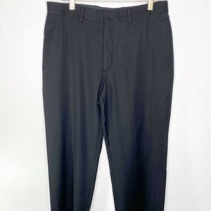 Express Men's Size 33x32 Trader Pants Black Wool